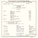 Cue Sheet